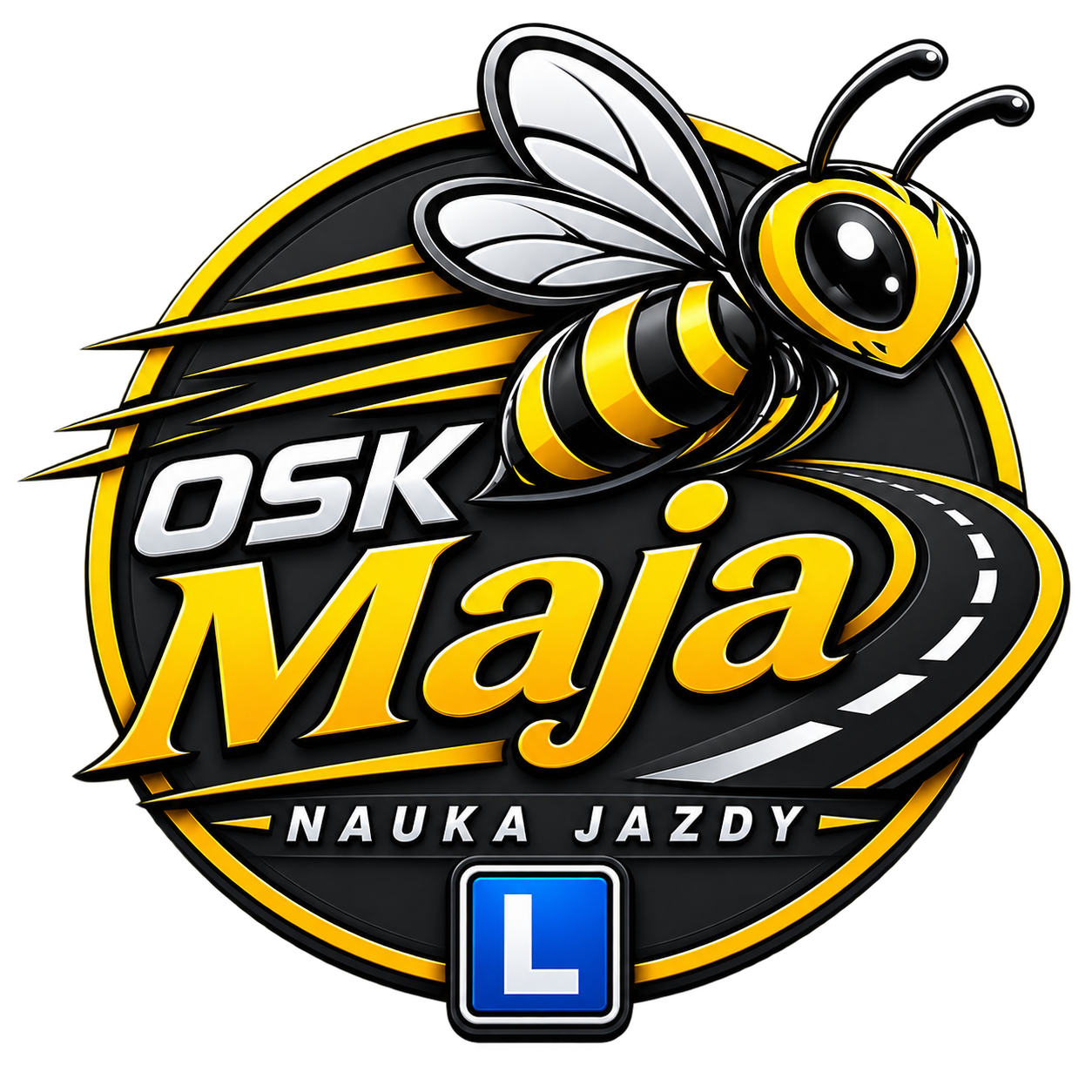 Logo OSK Maja - nauka jazdy